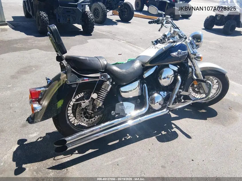 2007 Kawasaki Vn1500 N1 VIN: JKBVNAN107A028325 Lot: 45137050