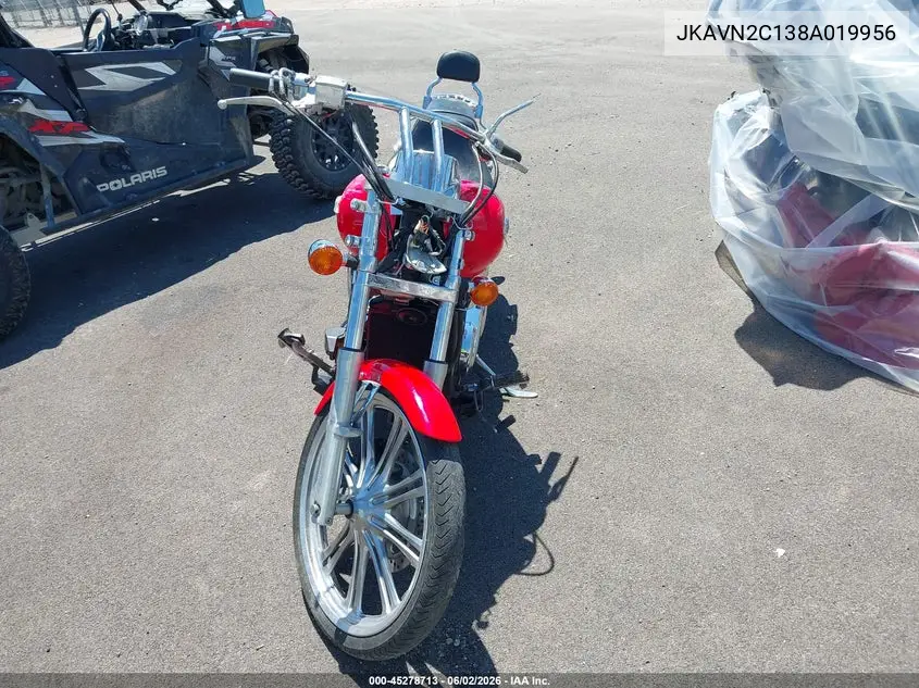 2008 Kawasaki Vn900 C VIN: JKAVN2C138A019956 Lot: 45278713