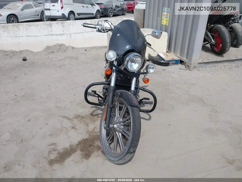 2009 Kawasaki Vn900 C VIN: JKAVN2C109A025778 Lot: 45074767