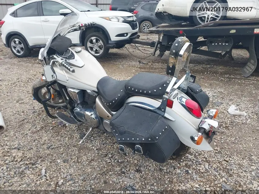 2009 Kawasaki Vn900 D VIN: JKAVN2D179A032967 Lot: 45455616