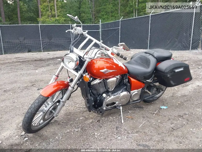 2009 Kawasaki Vn900 C VIN: JKAVN2C169A025669 Lot: 45603052