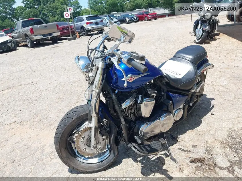 2010 Kawasaki Vn900 B VIN: JKAVN2B12AA056200 Lot: 45217557