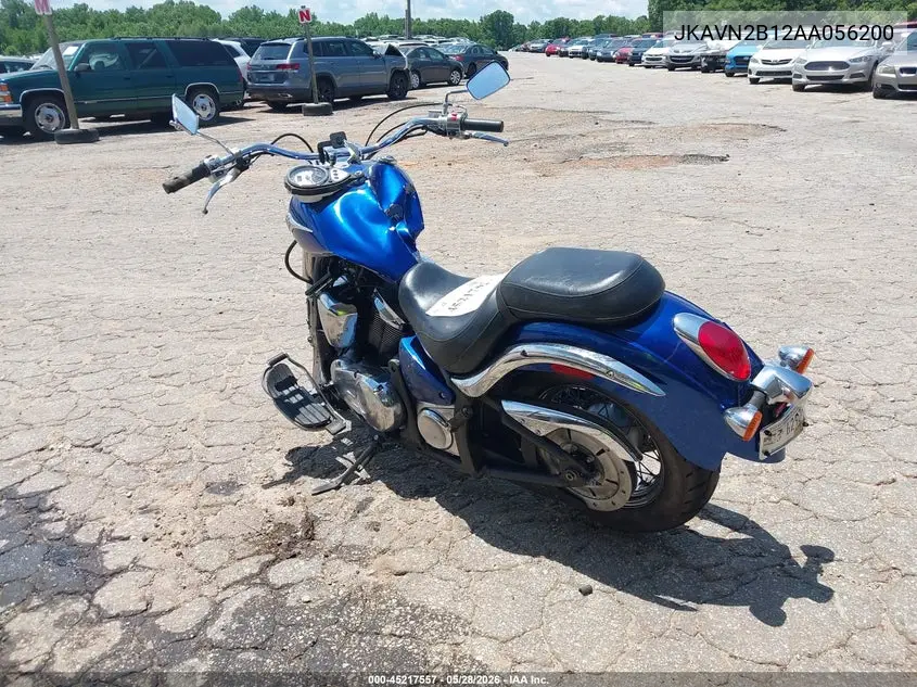 2010 Kawasaki Vn900 B VIN: JKAVN2B12AA056200 Lot: 45217557