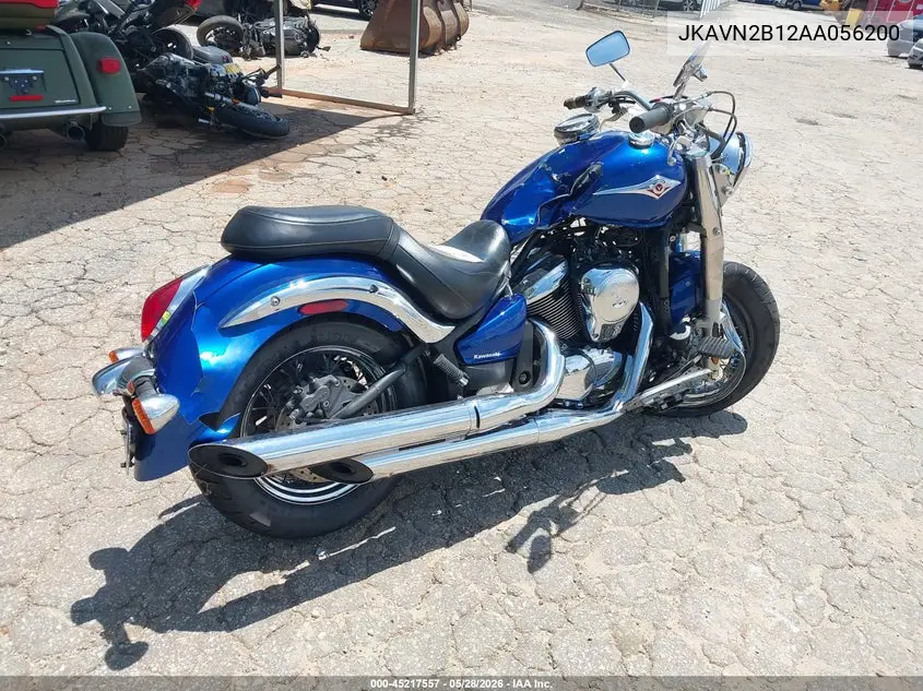 2010 Kawasaki Vn900 B VIN: JKAVN2B12AA056200 Lot: 45217557