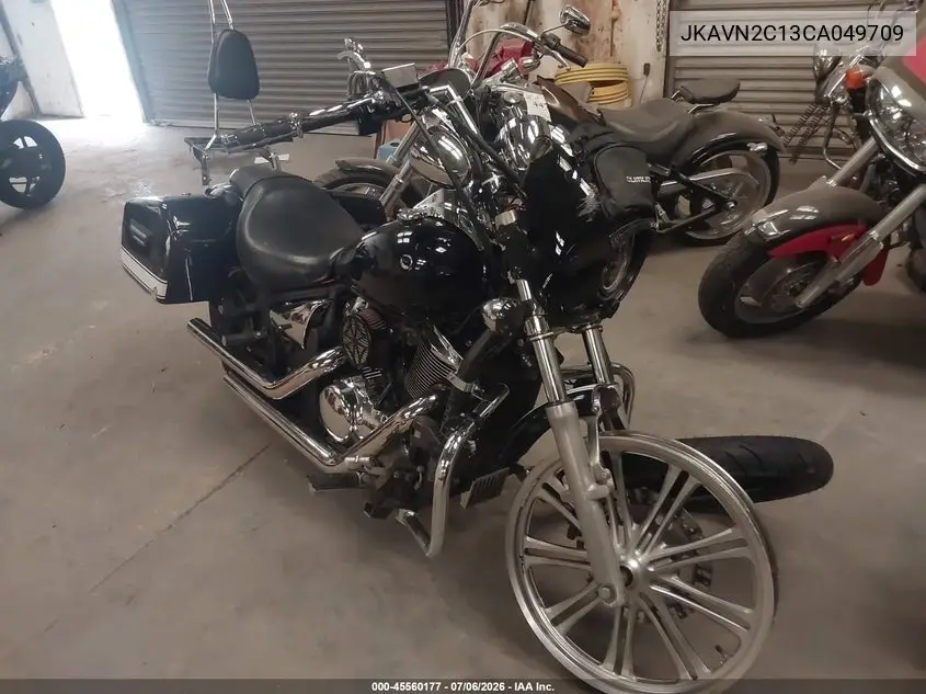 2012 Kawasaki Vn900 C VIN: JKAVN2C13CA049709 Lot: 45560177