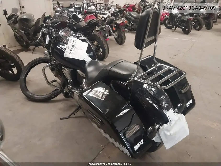 2012 Kawasaki Vn900 C VIN: JKAVN2C13CA049709 Lot: 45560177