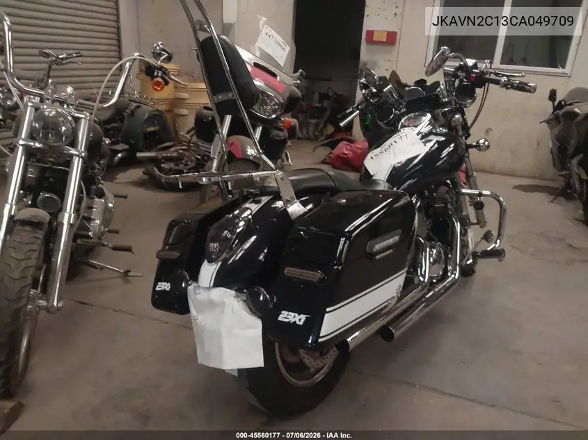 2012 Kawasaki Vn900 C VIN: JKAVN2C13CA049709 Lot: 45560177