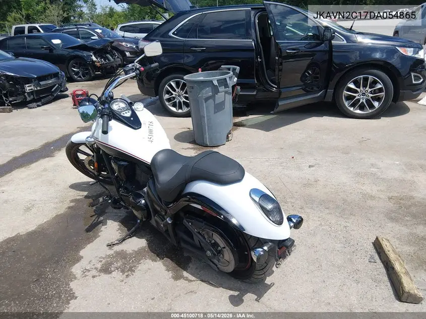 2013 Kawasaki Vn900 C VIN: JKAVN2C17DA054865 Lot: 45100718