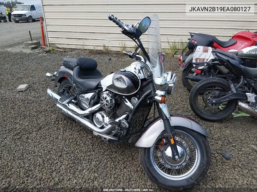 2014 Kawasaki Vn900 B VIN: JKAVN2B19EA080127 Lot: 45211050