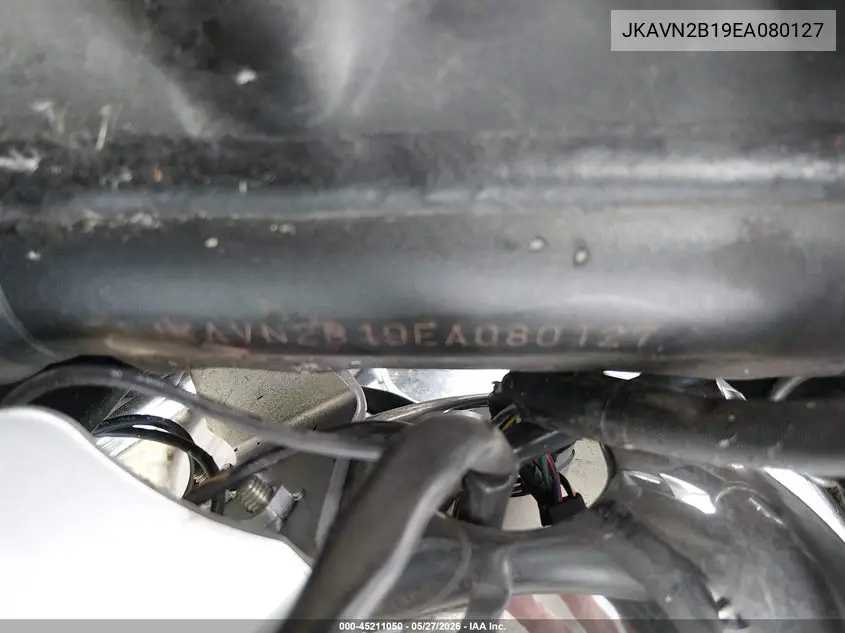2014 Kawasaki Vn900 B VIN: JKAVN2B19EA080127 Lot: 45211050