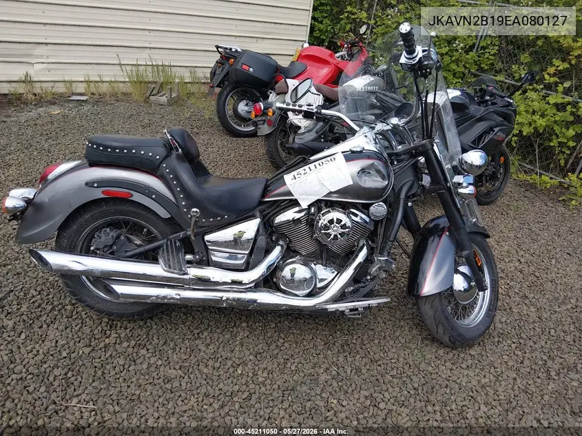 2014 Kawasaki Vn900 B VIN: JKAVN2B19EA080127 Lot: 45211050