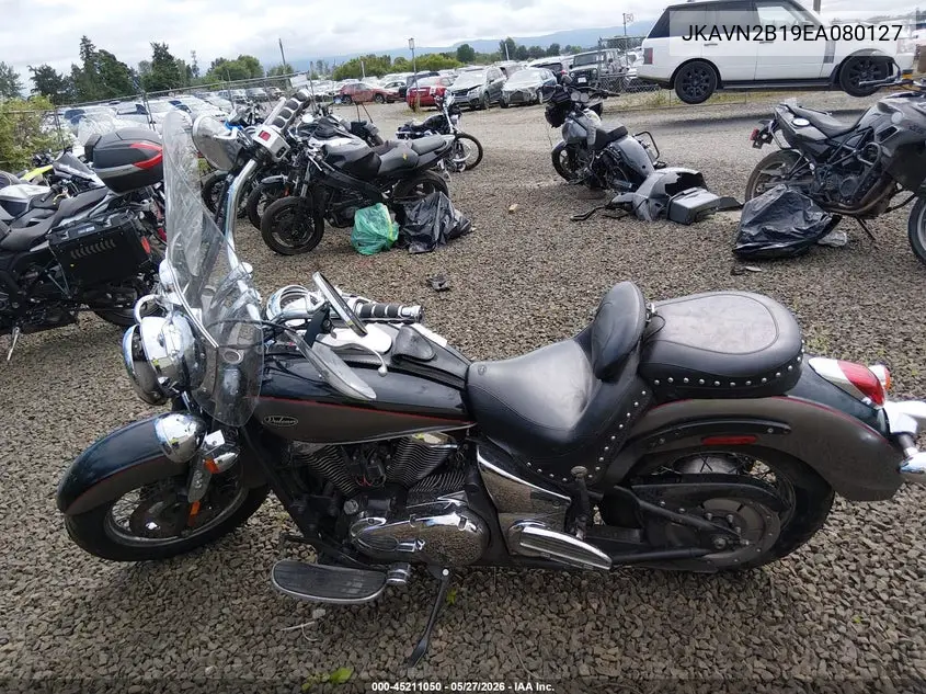 2014 Kawasaki Vn900 B VIN: JKAVN2B19EA080127 Lot: 45211050