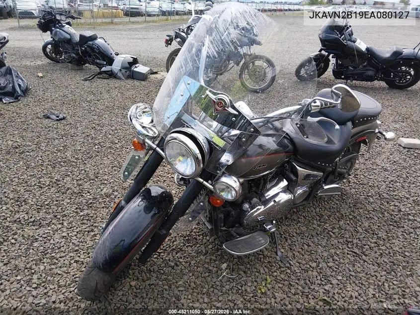 2014 Kawasaki Vn900 B VIN: JKAVN2B19EA080127 Lot: 45211050