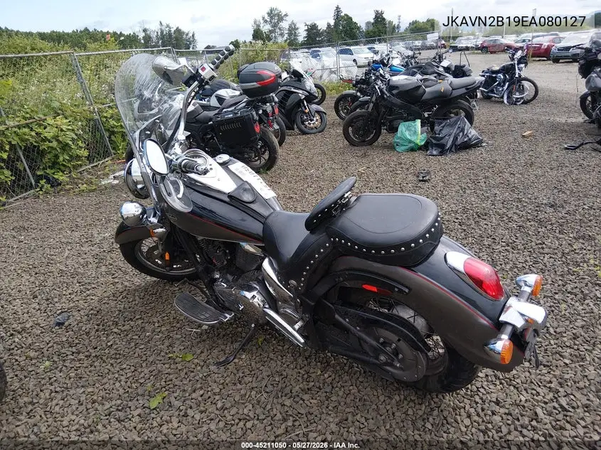 2014 Kawasaki Vn900 B VIN: JKAVN2B19EA080127 Lot: 45211050