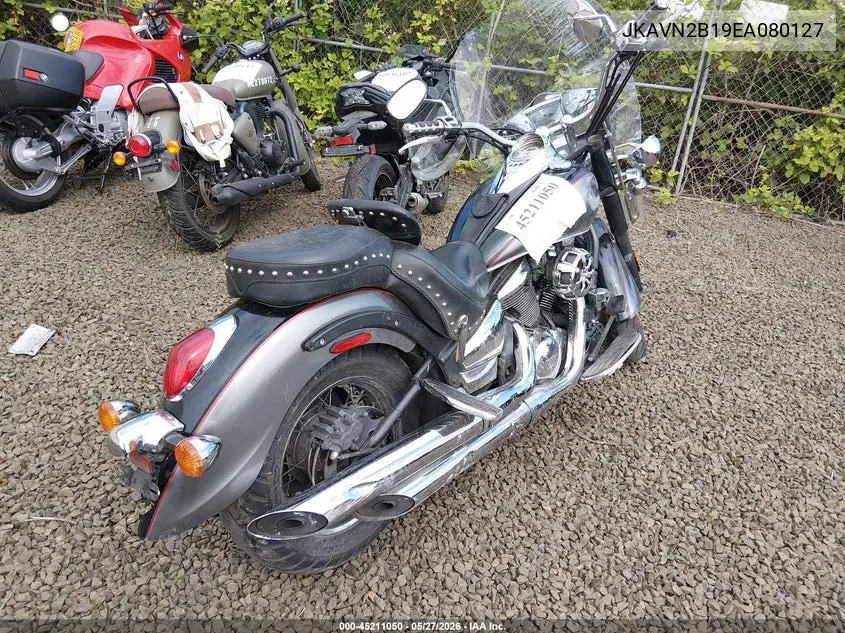 2014 Kawasaki Vn900 B VIN: JKAVN2B19EA080127 Lot: 45211050