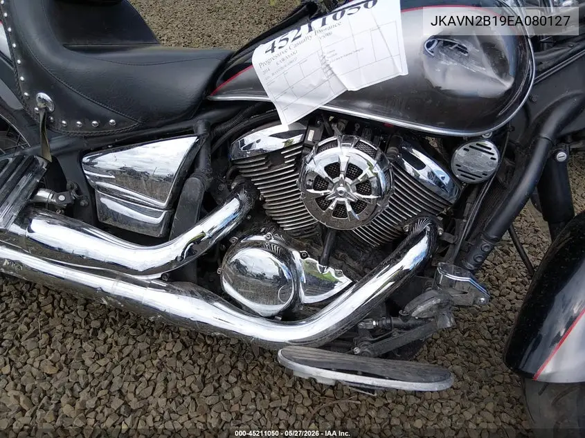 2014 Kawasaki Vn900 B VIN: JKAVN2B19EA080127 Lot: 45211050