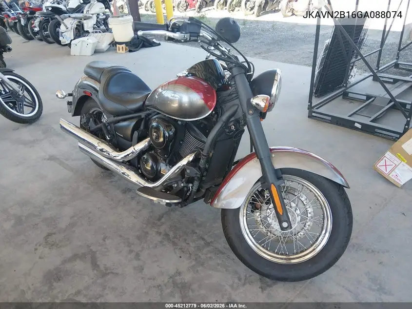 2016 Kawasaki Vn900 B VIN: JKAVN2B16GA088074 Lot: 45212779