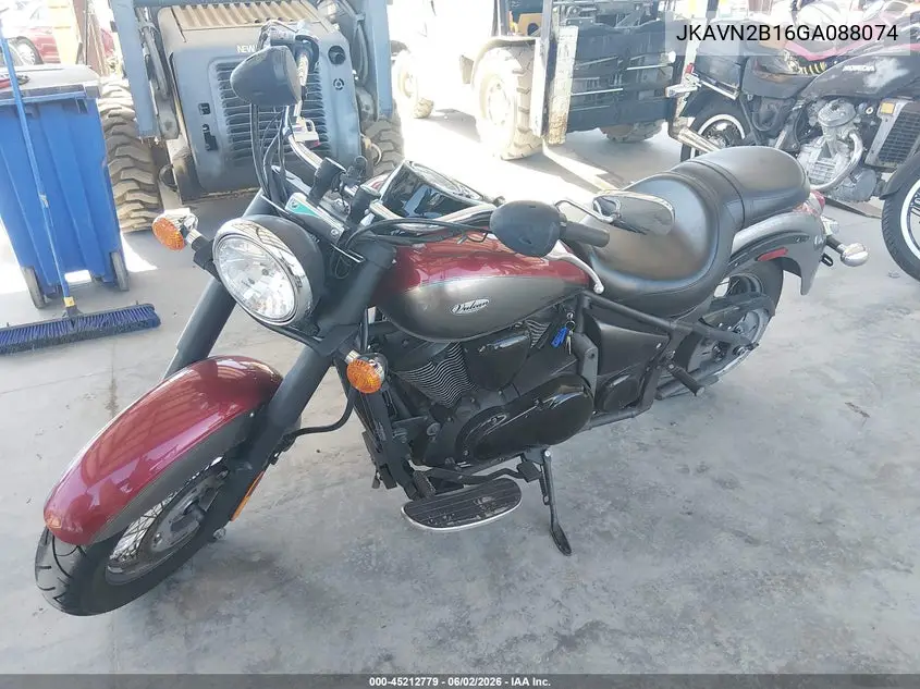 2016 Kawasaki Vn900 B VIN: JKAVN2B16GA088074 Lot: 45212779