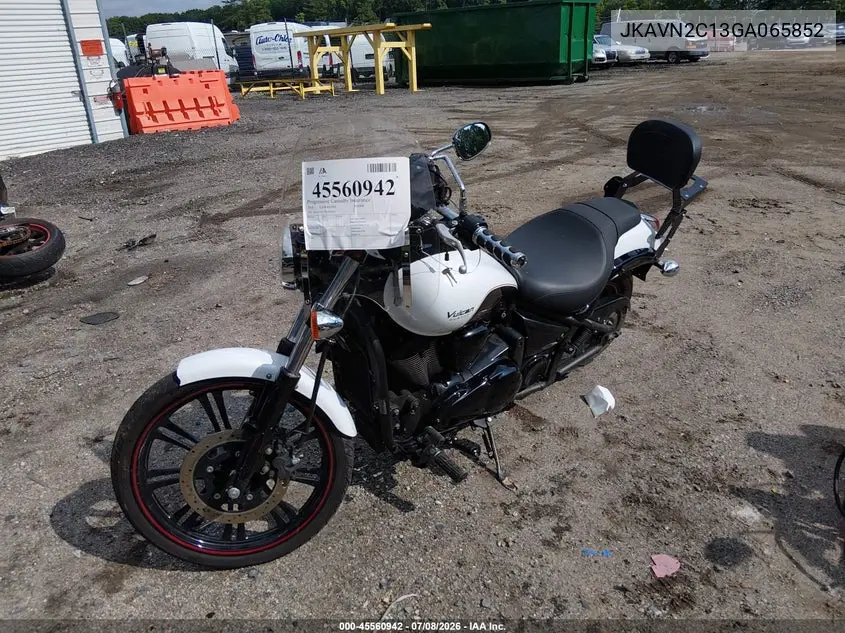 2016 Kawasaki Vn900 C VIN: JKAVN2C13GA065852 Lot: 45560942