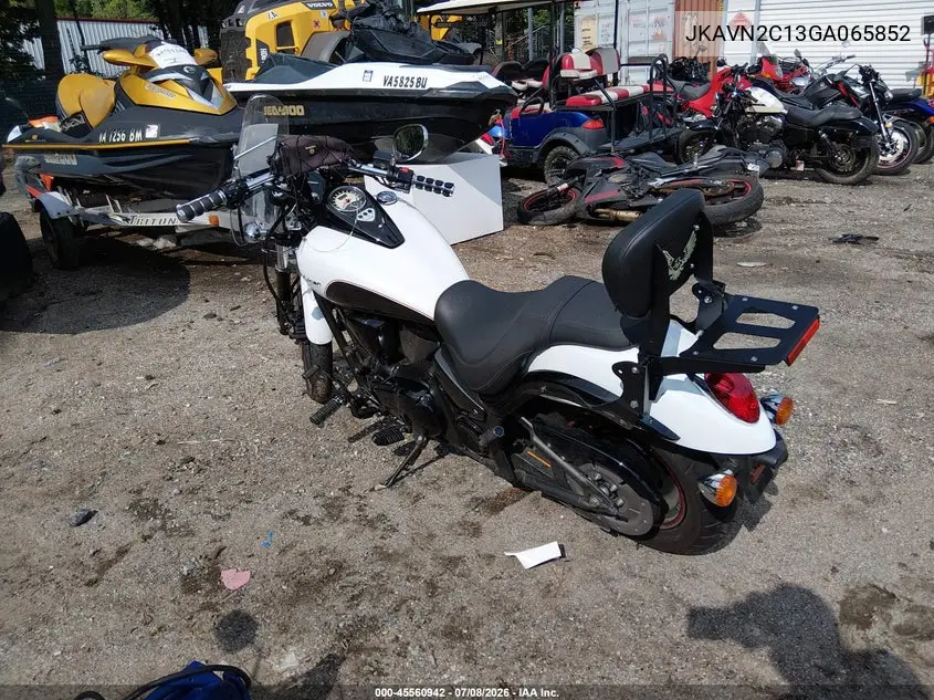 2016 Kawasaki Vn900 C VIN: JKAVN2C13GA065852 Lot: 45560942