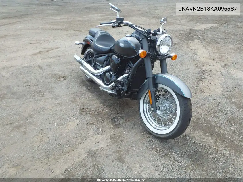 2019 Kawasaki Vn900 B VIN: JKAVN2B18KA096587 Lot: 45550945