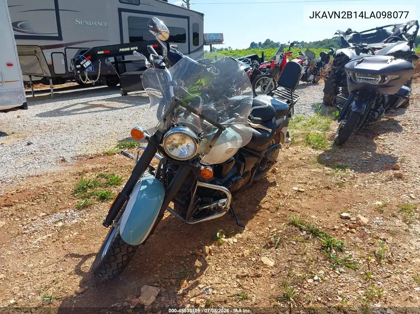 2020 Kawasaki Vn900 B VIN: JKAVN2B14LA098077 Lot: 45533105