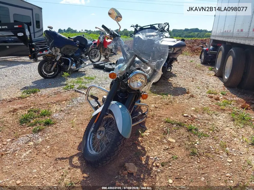 2020 Kawasaki Vn900 B VIN: JKAVN2B14LA098077 Lot: 45533105