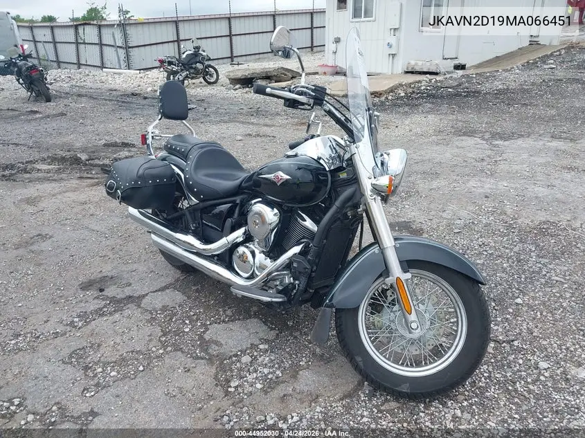 2021 Kawasaki Vn900 D VIN: JKAVN2D19MA066451 Lot: 44952030