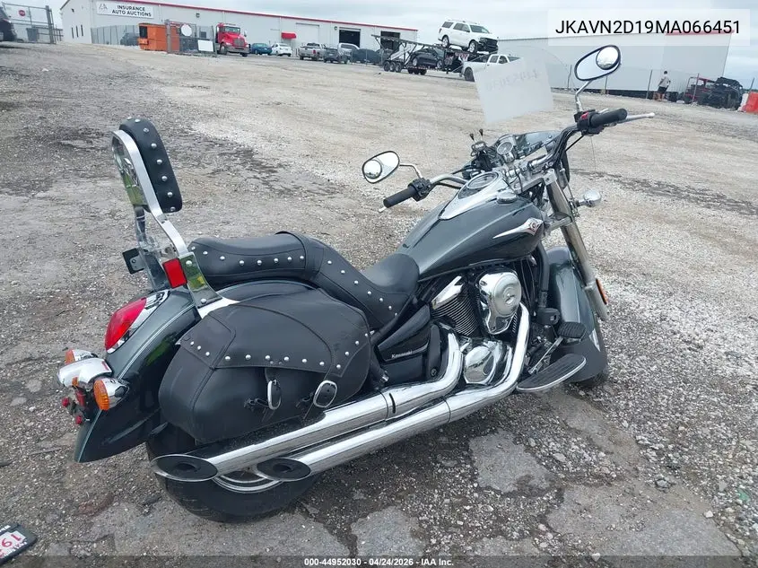 2021 Kawasaki Vn900 D VIN: JKAVN2D19MA066451 Lot: 44952030