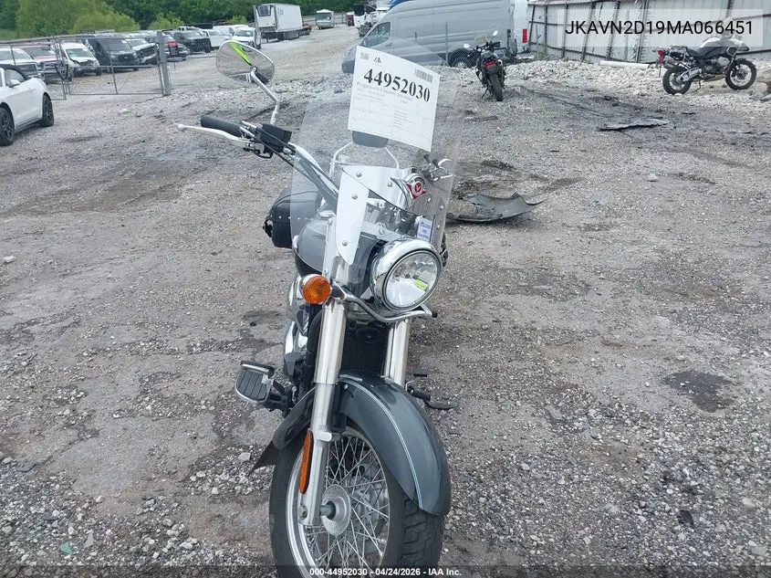 2021 Kawasaki Vn900 D VIN: JKAVN2D19MA066451 Lot: 44952030