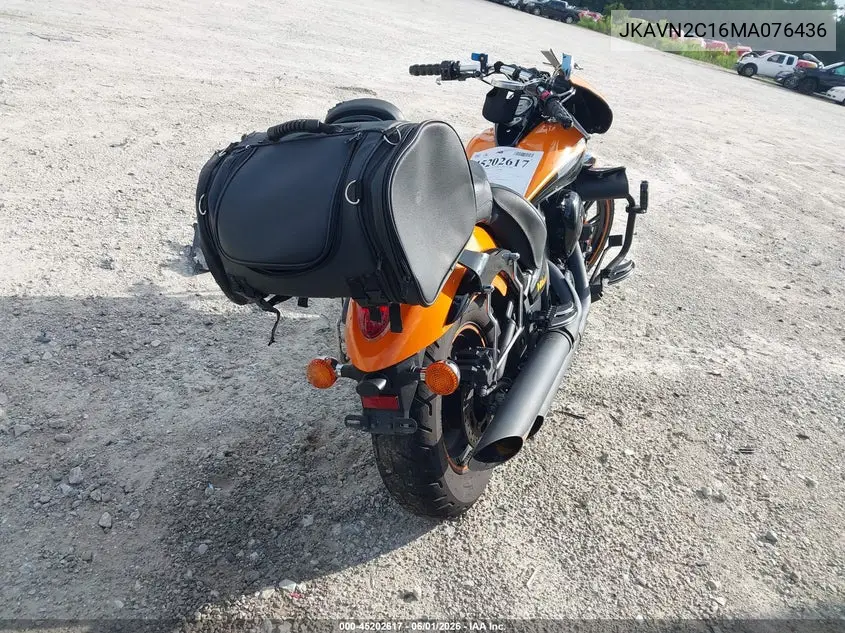 2021 Kawasaki Vn900 C VIN: JKAVN2C16MA076436 Lot: 45202617