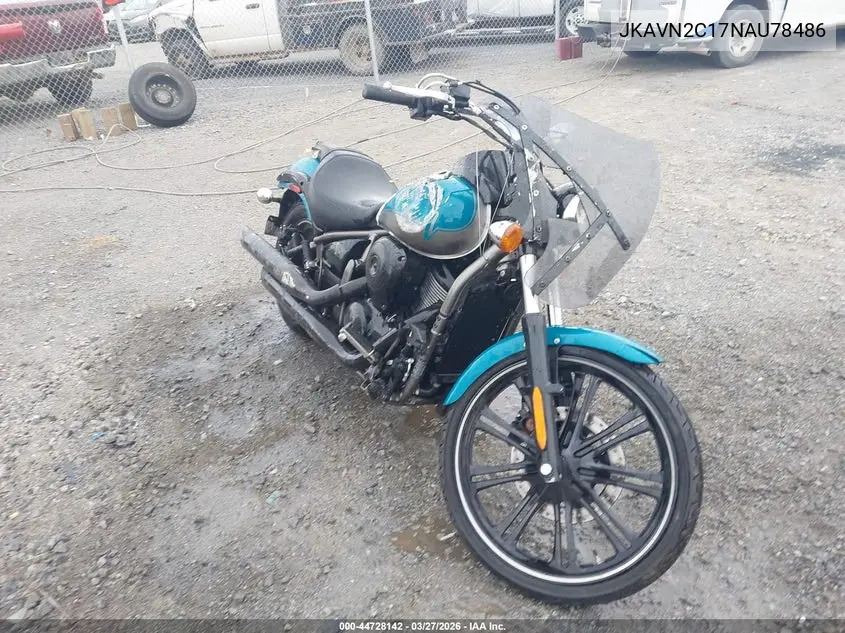 2022 Kawasaki Vn900 C VIN: JKAVN2C17NA078486 Lot: 44728142