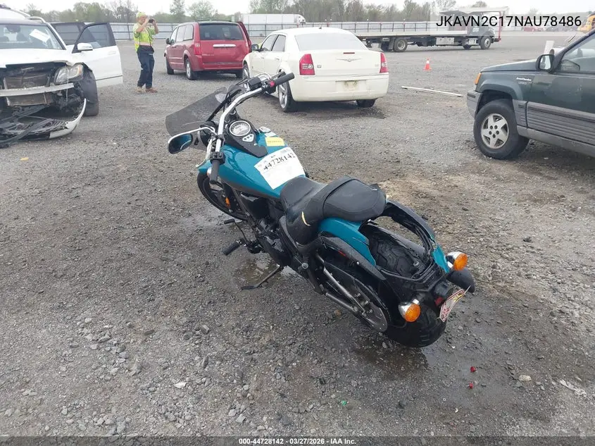 2022 Kawasaki Vn900 C VIN: JKAVN2C17NA078486 Lot: 44728142