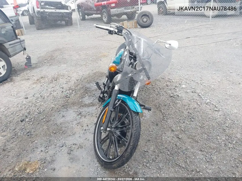 2022 Kawasaki Vn900 C VIN: JKAVN2C17NA078486 Lot: 44728142