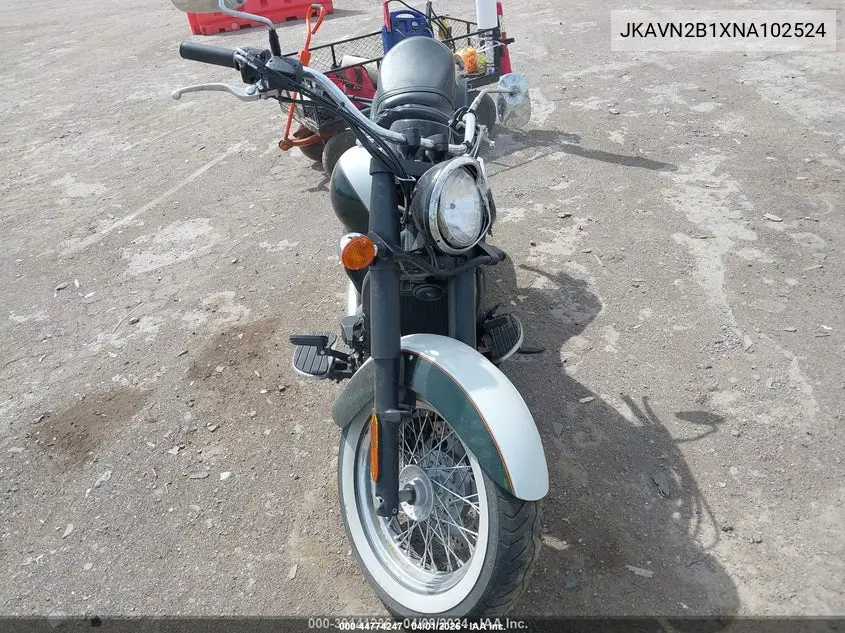 2022 Kawasaki Vn900 B VIN: JKAVN2B1XNA102524 Lot: 44774247
