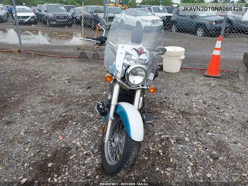 2022 Kawasaki Vn900 D VIN: JKAVN2D10NA068428 Lot: 45174011