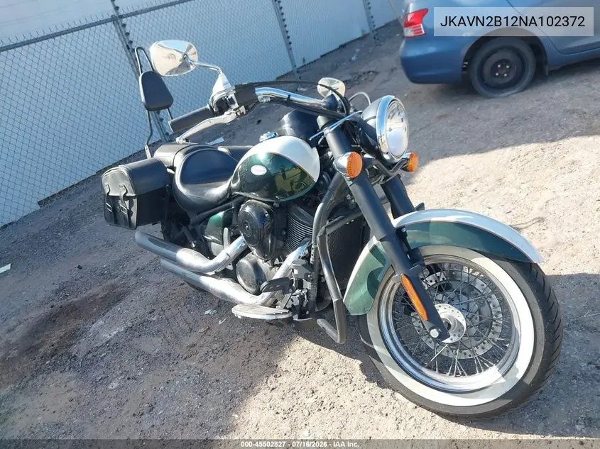 2022 Kawasaki Vn900 B VIN: JKAVN2B12NA102372 Lot: 45502827