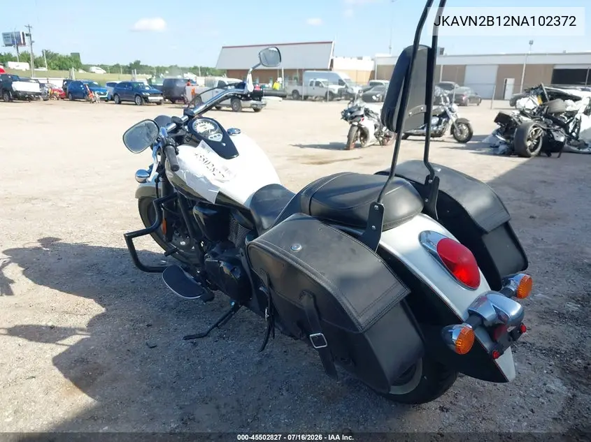 2022 Kawasaki Vn900 B VIN: JKAVN2B12NA102372 Lot: 45502827