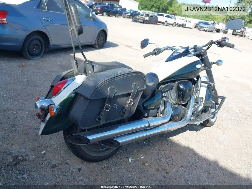 2022 Kawasaki Vn900 B VIN: JKAVN2B12NA102372 Lot: 45502827