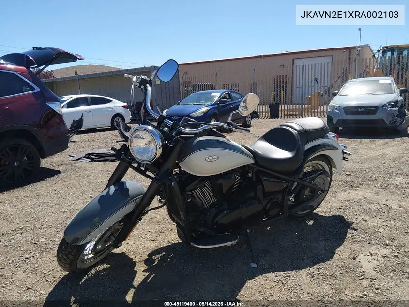 2024 Kawasaki Vn900 E VIN: JKAVN2E1XRA002103 Lot: 45119400