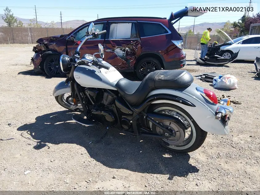 2024 Kawasaki Vn900 E VIN: JKAVN2E1XRA002103 Lot: 45119400