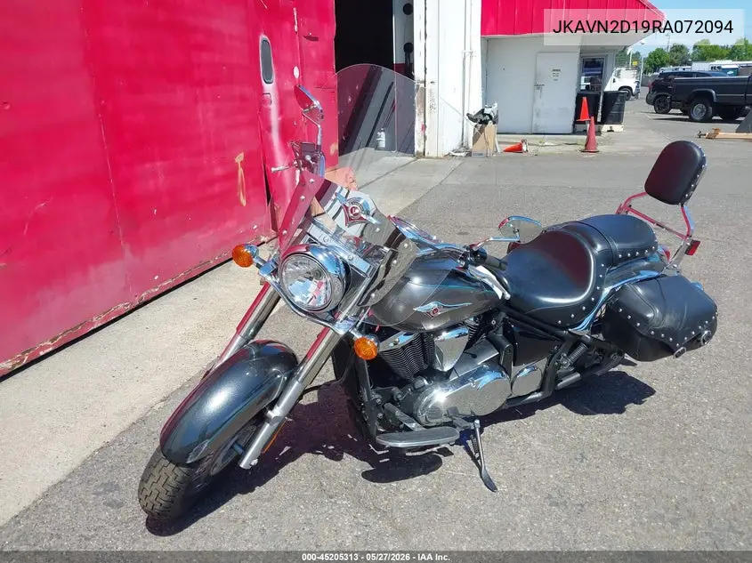 2024 Kawasaki Vn900 D VIN: JKAVN2D19RA072094 Lot: 45205313