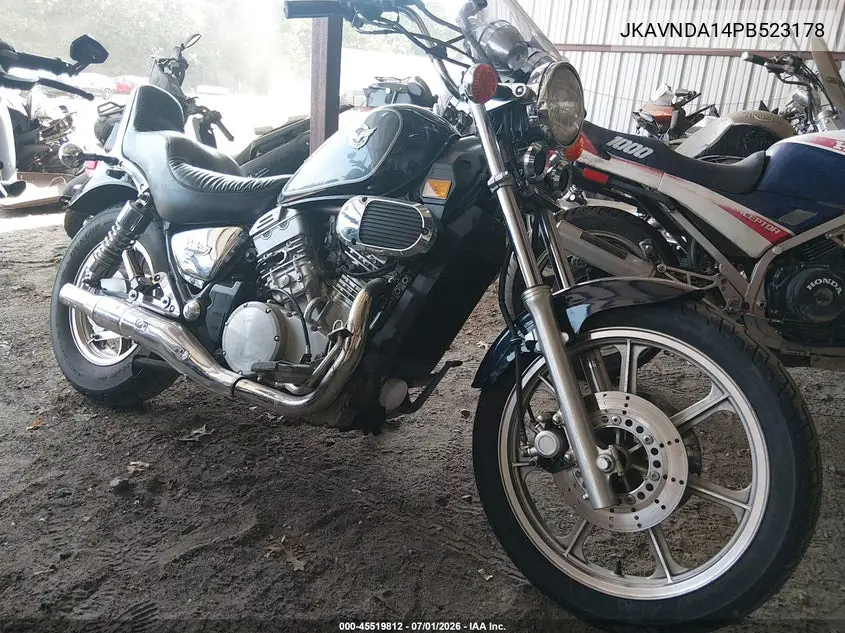 1993 Kawasaki Vn750 VIN: JKAVNDA14PB523178 Lot: 45519812