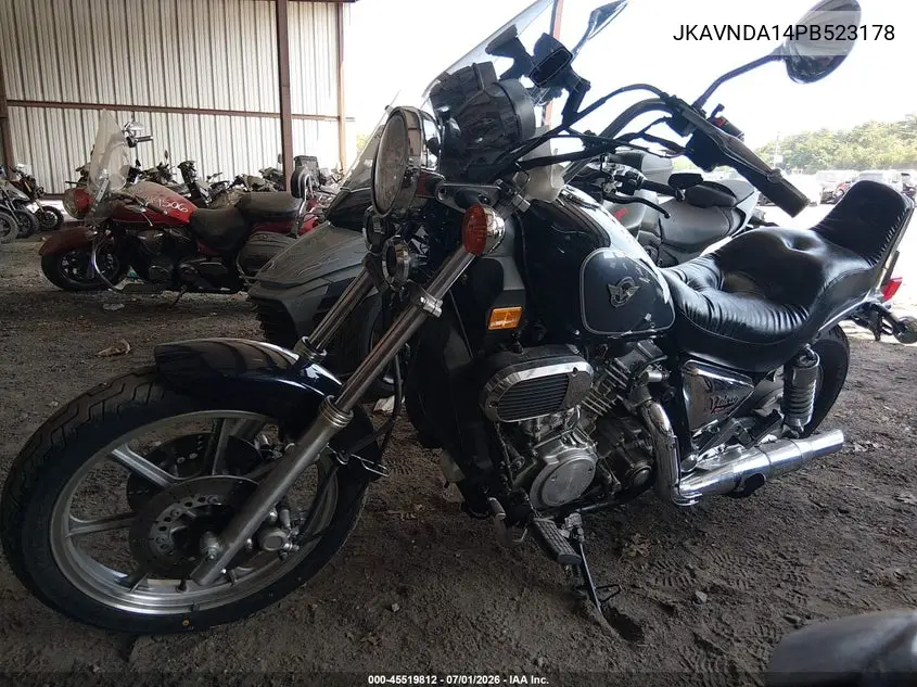 1993 Kawasaki Vn750 VIN: JKAVNDA14PB523178 Lot: 45519812