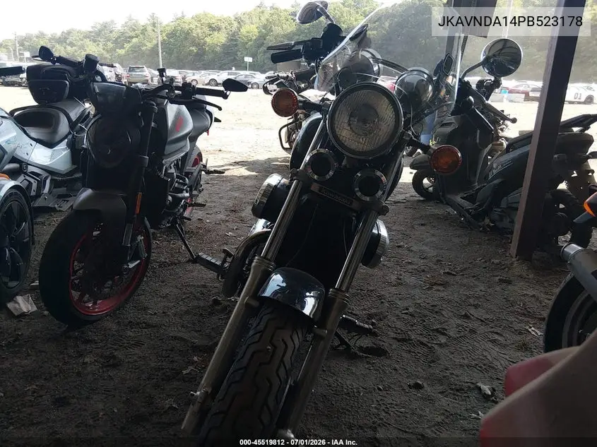 1993 Kawasaki Vn750 VIN: JKAVNDA14PB523178 Lot: 45519812