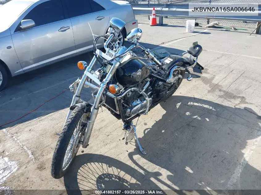 1995 Kawasaki Vn800 VIN: JKBVNCA16SA006646 Lot: 41882157
