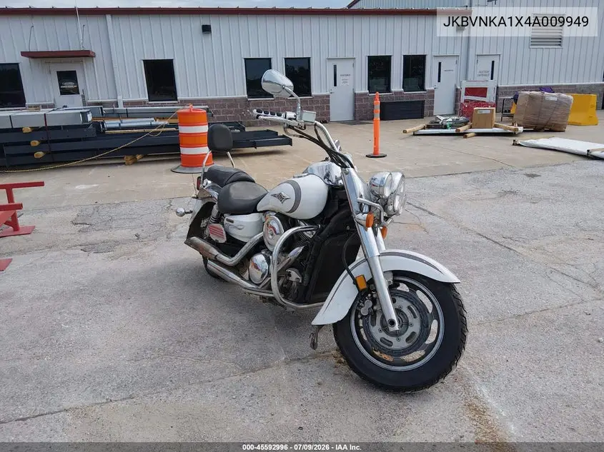 2004 Kawasaki Vn1600 A1 VIN: JKBVNKA1X4A009949 Lot: 45592996