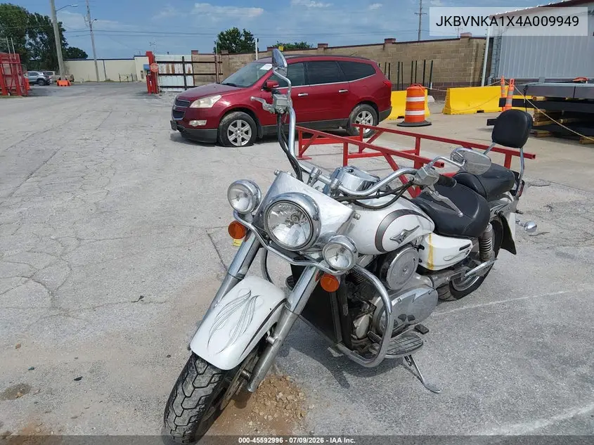 2004 Kawasaki Vn1600 A1 VIN: JKBVNKA1X4A009949 Lot: 45592996