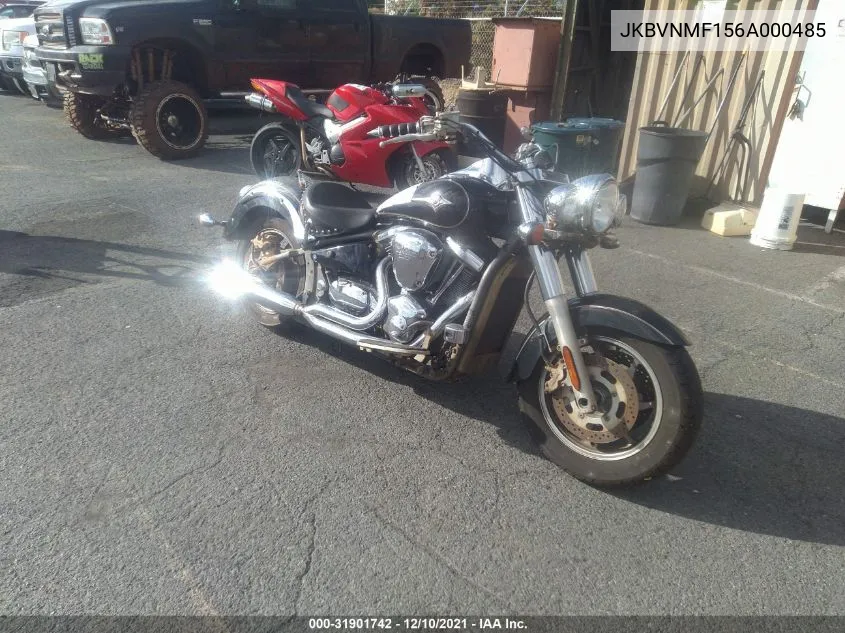 2006 Kawasaki Vn2000 F VIN: JKBVNMF156A000485 Lot: 31901742