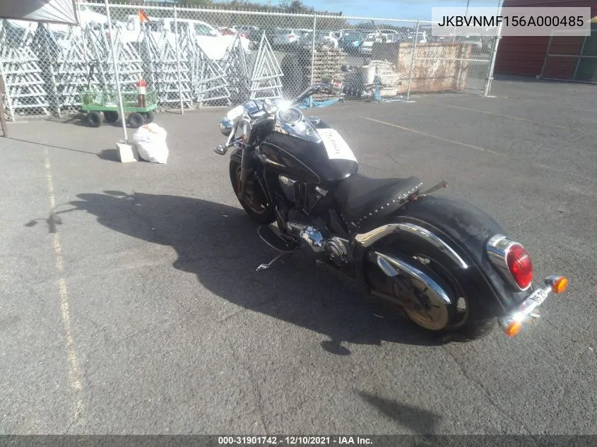 2006 Kawasaki Vn2000 F VIN: JKBVNMF156A000485 Lot: 31901742